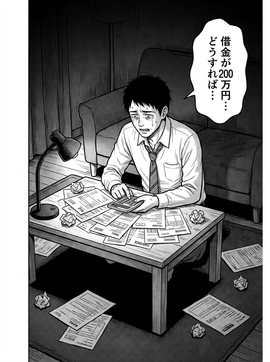 借金200万円の現実